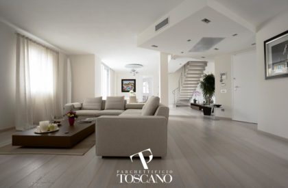 Dąb Unica Extrabianco Toscano - deski podłogowe - Forestile - podłogi drewniane