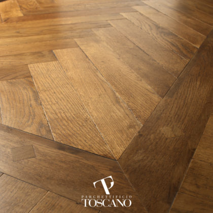Dąb Anticato Walnut Toscano deski podłogowe podłogi drewniane Forestile