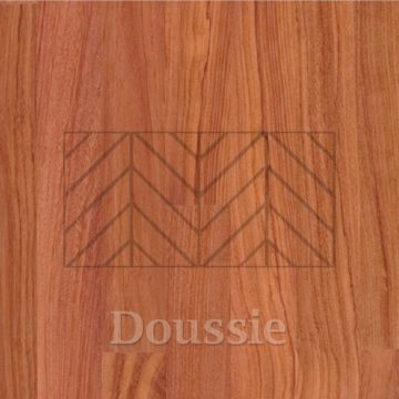 Jodełka francuska Doussie - drewno egzotyczne z koolekcji Classica.