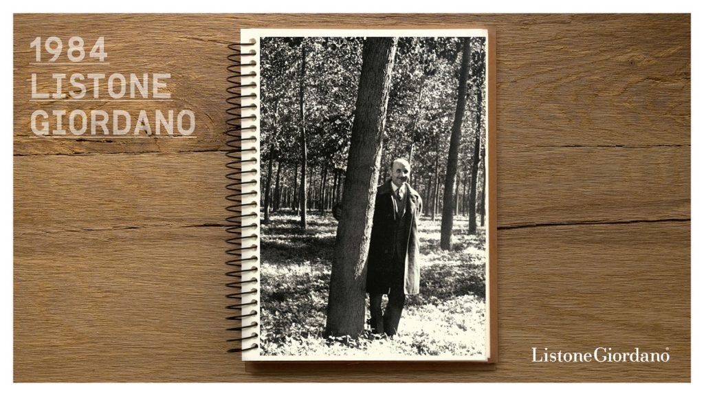 Profesor Guglielmo Giordano twórca technologi produkcji drewnianych parkietów wielowarstwowych