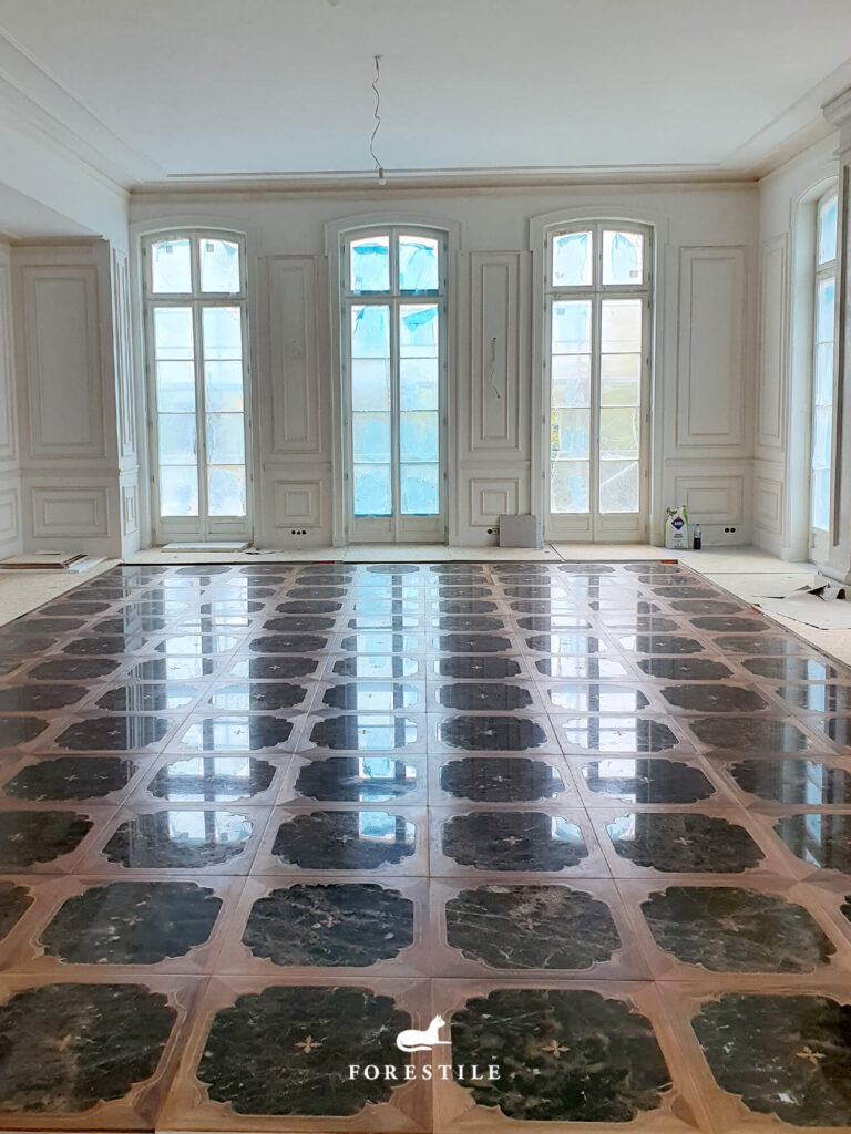 Ekskluzywne kasetony włoskie GHIBERTI - Emperador dark, dąb i orzech europejski - Forestile