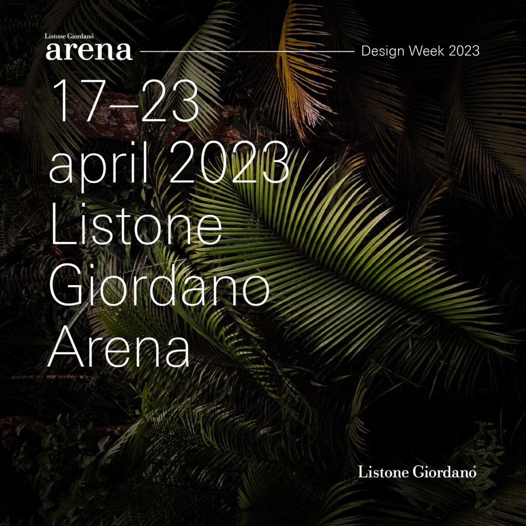 NEURO NATURE w Listone Giordano Arena - Milan Design Week 2023