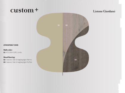 CUSTOM+ Atmosfera TURIN moodboard - Listone Giordano