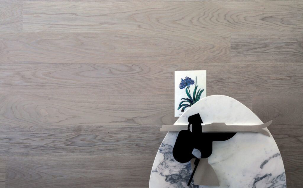 Grigio Dolomite Listone Giordano - połaczenie subtelnej szarości z delikatnością dębowego drewna